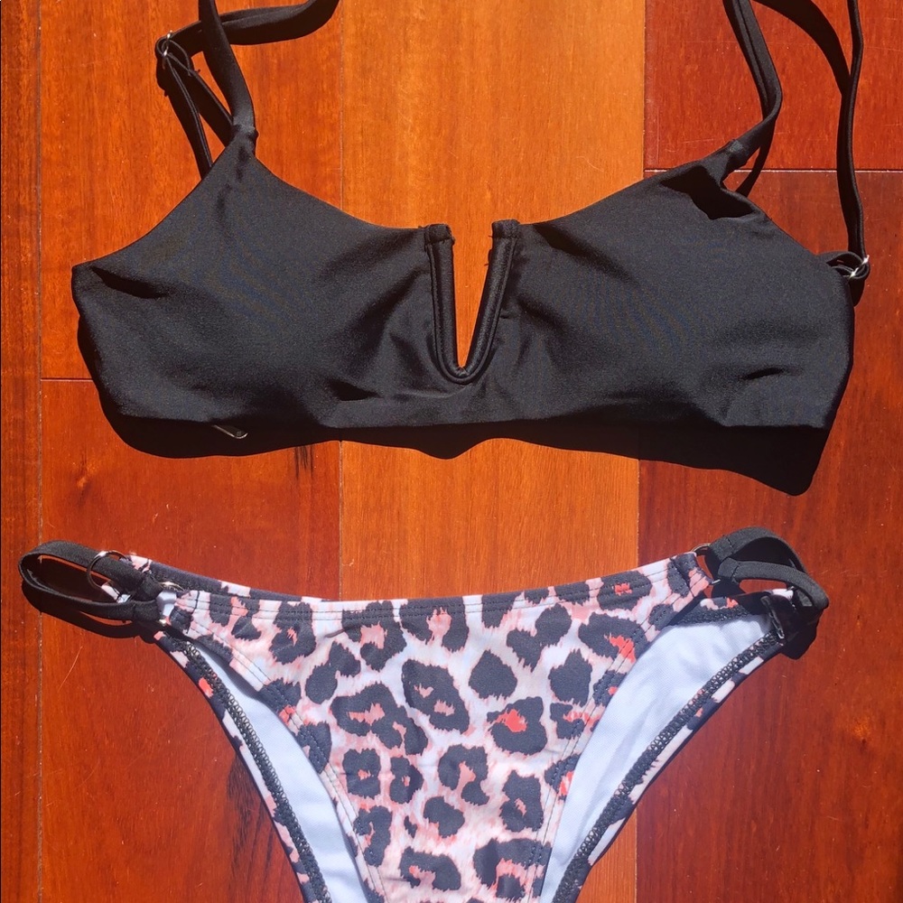 cheetah bikini
